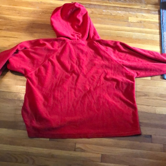 Red hooded sweatshirt - Picture 8 of 8